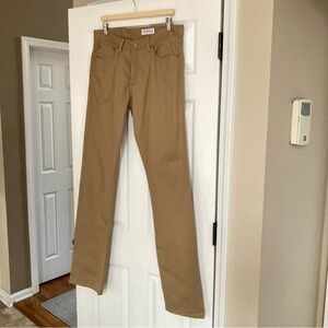 Gustin #368 Japan Selvedge Bedford Corduroy Straight California Jeans, Size 34